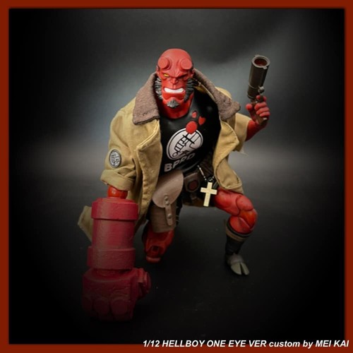 1/12 Hellboy JL One Eye Ver (1000toys size) - Picture 3 of 3