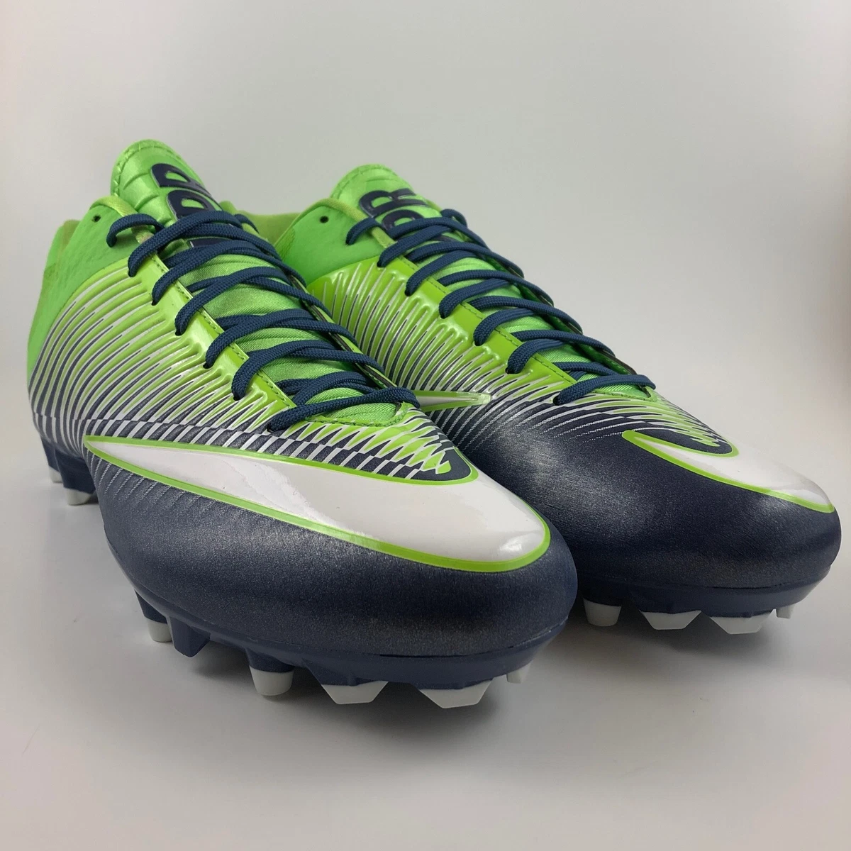 Nike Vapor Speed 2.0 TD Low Size 14.5 Seattle Seahawks Blue Neon