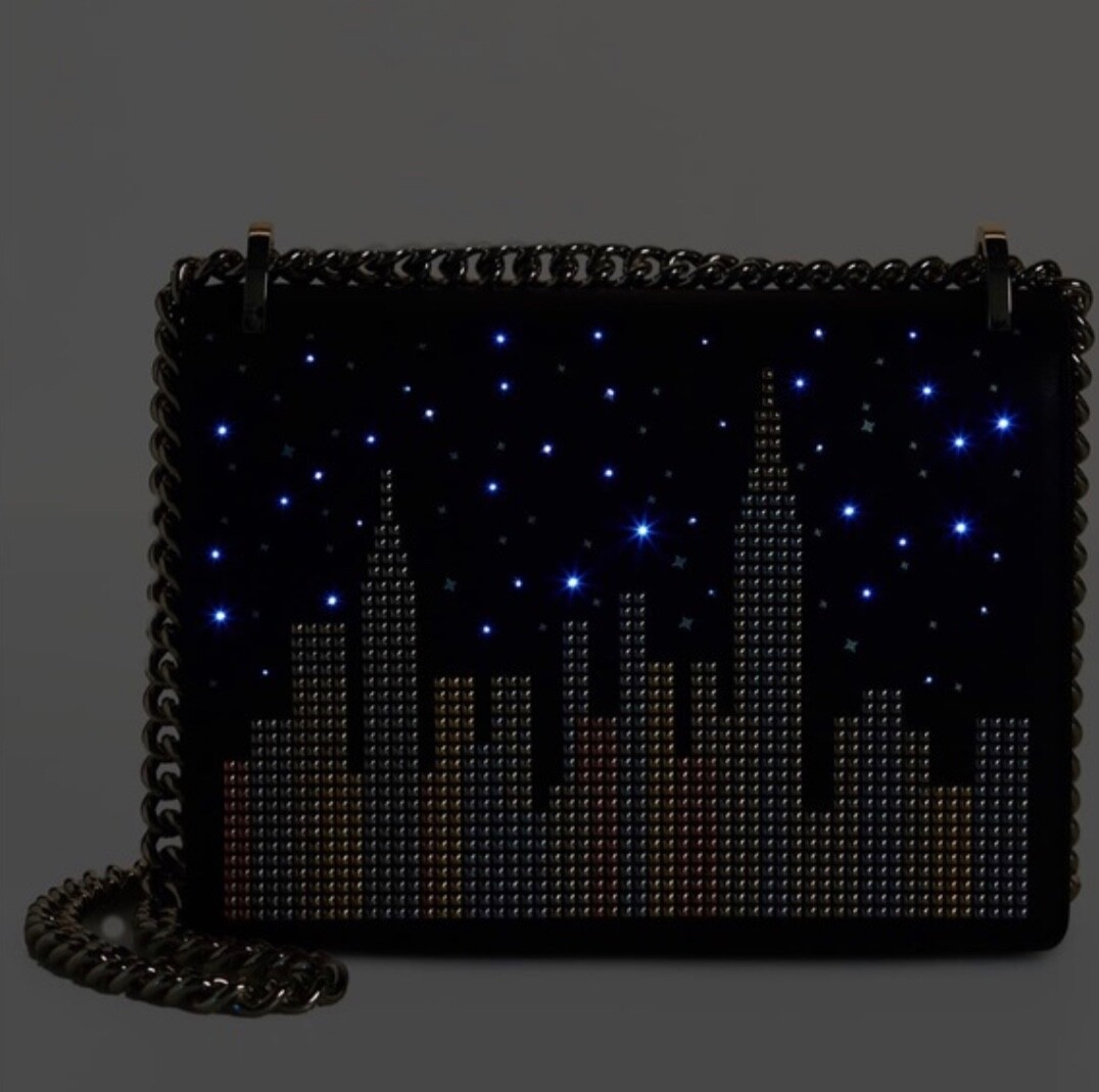 NWT Kate Spade Marci Light up Bag NY City Glitzy Ritzy