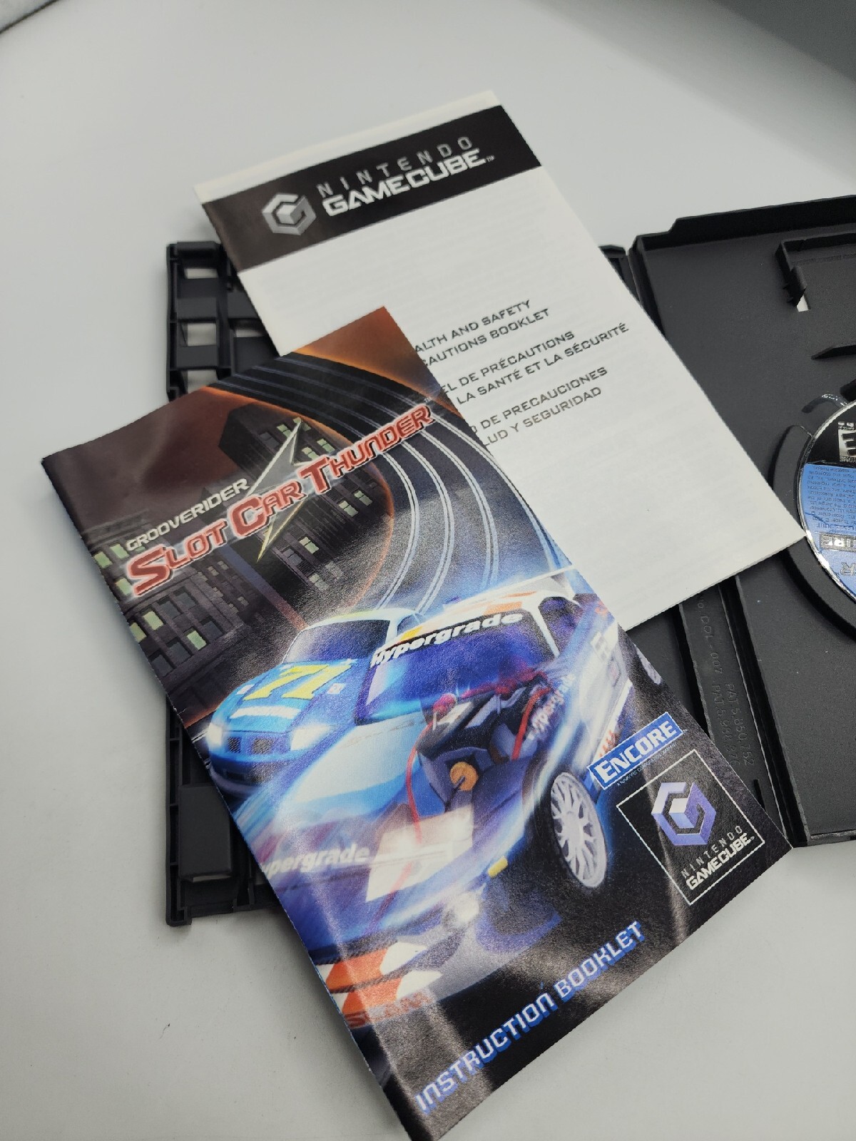 Grooverider Slot Car Thunder (Nintendo GameCube, 2003) Complete / Read