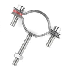 Stainless Steel Pipe Clip mit Pipe Clamp Bracket Tube clamp Clamps Holder Fixer