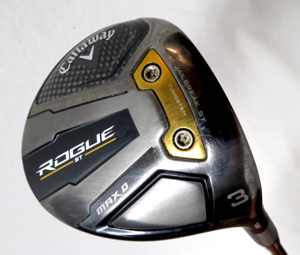 Callaway Rogue ST Max Draw 16° Fairway 3 Wd Tensei Blue AV 65g Regular RH 693EP - Image 2 of 4
