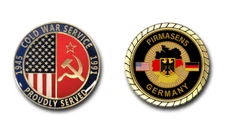 Pirmasens Germany Cold War Veteran Duty Station Challenge Coin