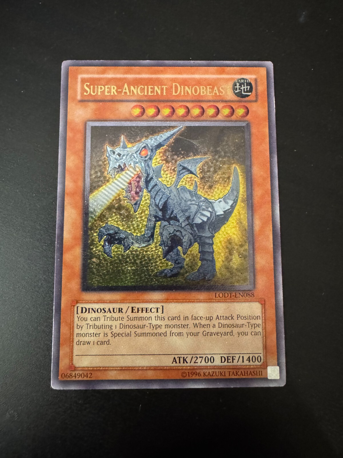 Super-Ancient Dinobeast Unlimited Ultimate Rare NM LODT-EN088