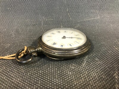 Montre à Gousset Ancienne En Argent Fin - Signée Lenfant Digoin - Occasion Vintage