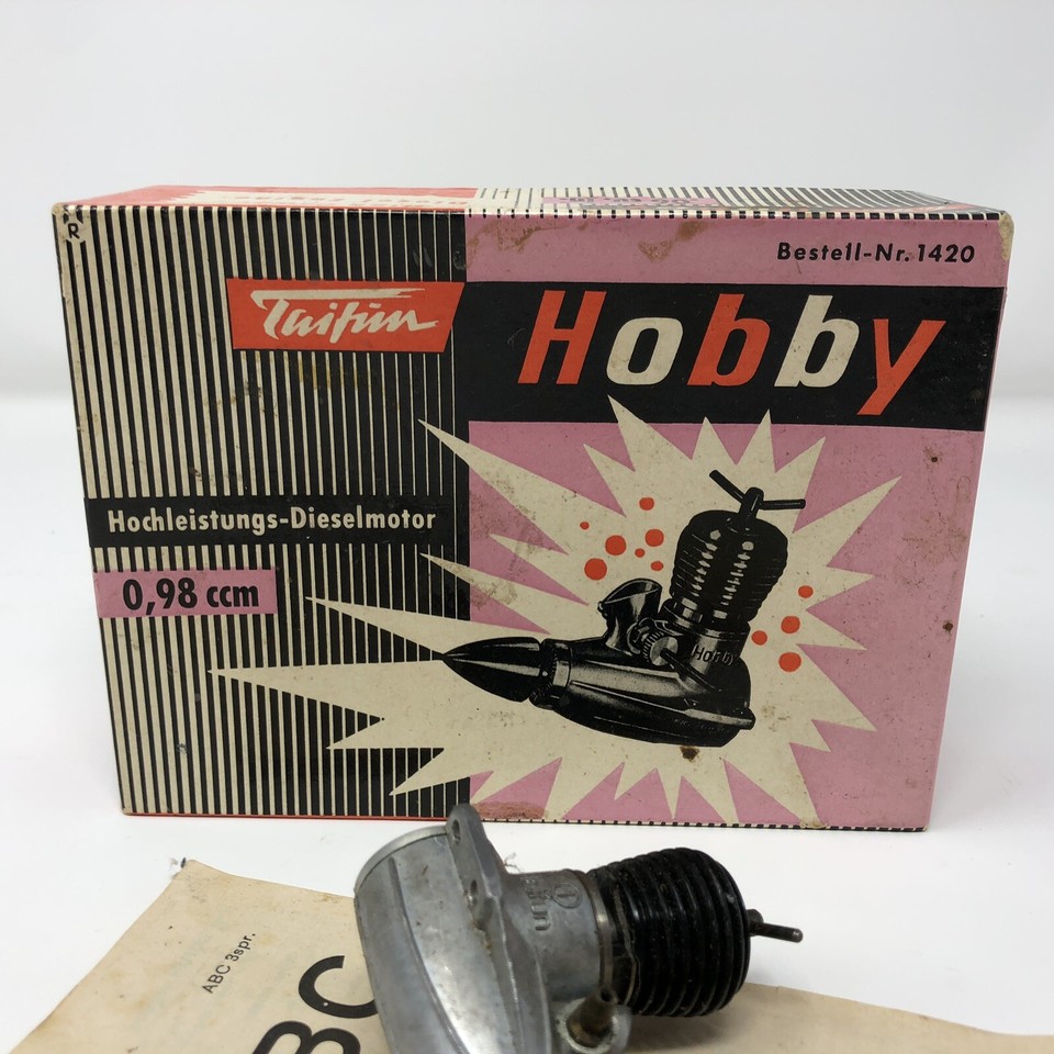 Modellmotor Taifun Hobby 0.98 ccm Hochleistungs-Dieselmotor (D'occasion Modellmotor Taifun Hobby 0.98 ccm Hochleistungs-Dieselmotor (D'occasion