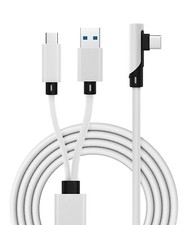 Image of Compatible with Oculus Quest 2 Link Cable, 2-in-1 Powered Link Cable USB-16FT/5M