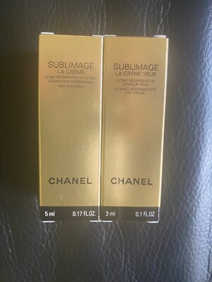 CHANEL Sublimage 2er Set Reisegrößen (La Creme, La Creme Yeux) NEU