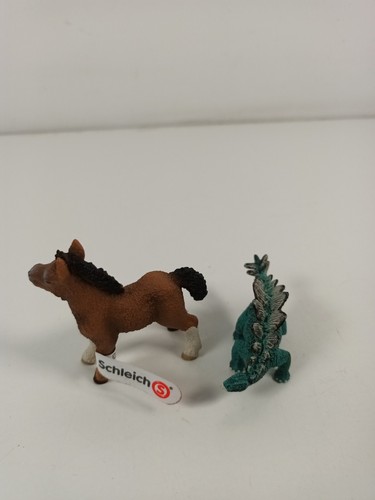 2X Schleich Mini Pony Foal Etc Used Bundle - 第 1/7 張圖片