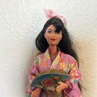 Barbie Dolls of the World Collection Japanese Barbie W/Fan 1987 Displayed — photo 4