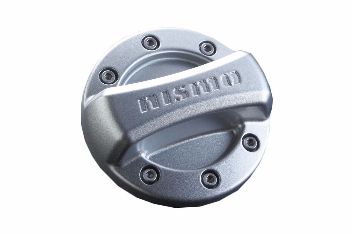NEW OEM GENUINE NISMO LOGO FUEL GAS FILLER METAL CAP COVER FOR