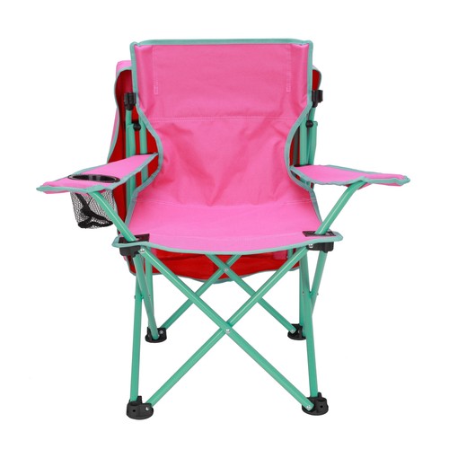 Canopy Chair with Safety Lock (125 lb. Capacity), Pink/Green - Picture 7 of 8