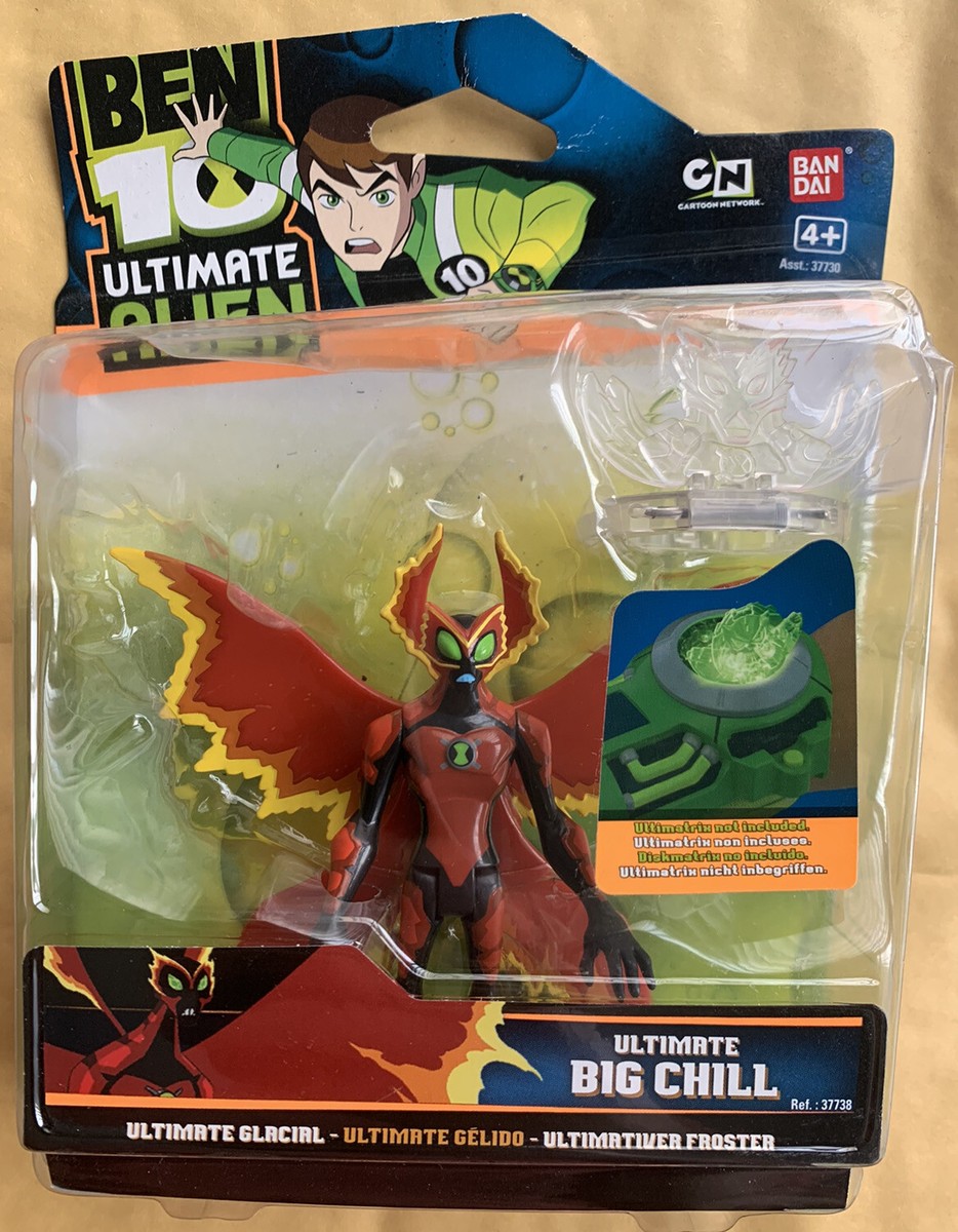 BEN 10 TEN ULTIMATE BIG CHILL ALIEN ACTION FIGURE! 4 INCH 10 CM