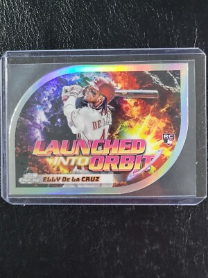 2024 Topps Cosmic Chrome Elly De La Cruz Rookie Launched Into Orbit #LIO-25 RC