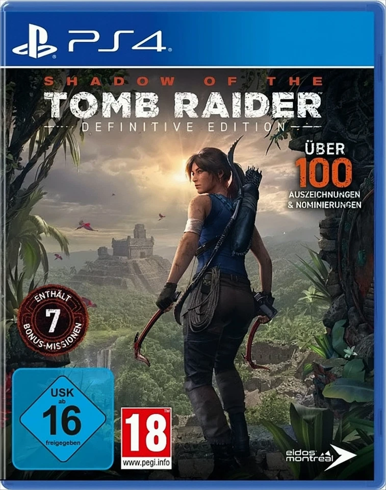 GW136f Shadow of the Tomb Raider Definitive Edition (PS4) PS4 Neu & OVP