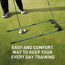 5 Swing Plane Angles, Tour Aim, Golf Training Aid with 6 Alignment