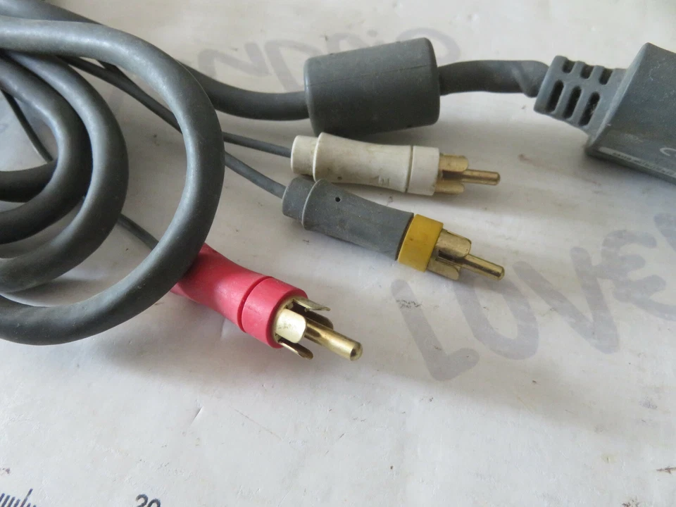 Microsoft Xbox 360 HD AV Cable X801253-100 Original Ok - Image 4 of 4