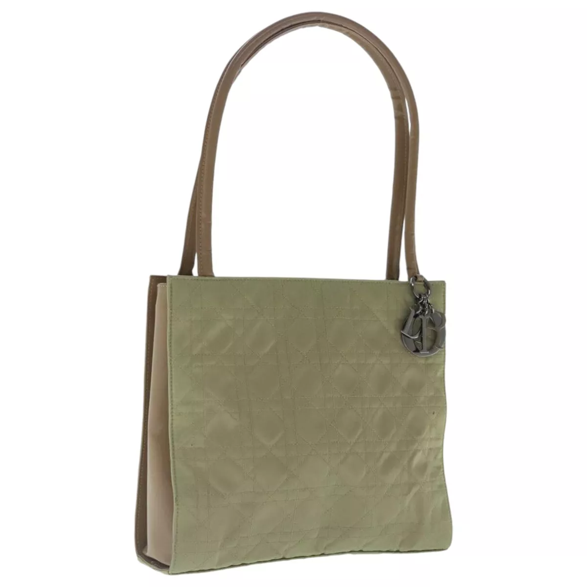 Sac bandoulière Christian Dior Canage nylon beige authentique 96633