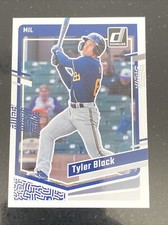 2023 Donruss Baseball Base #136 Tyler Black - Milwaukee Brewers