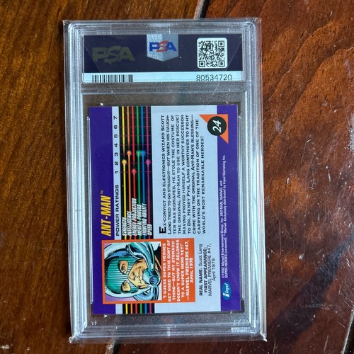 Marvel Universe Psa 9 1992 1994 a scelta - Foto 11 di 34