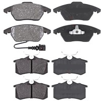 Set BeläGe Schuhe BremsbeläGe Vorne Und Hinten FüR Skoda Rapid Spaceback