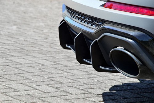 Pour Audi RSQ3 FN 2019+ Performance Diffuseur de pare-chocs arrière avec - Imagen 4 de 8