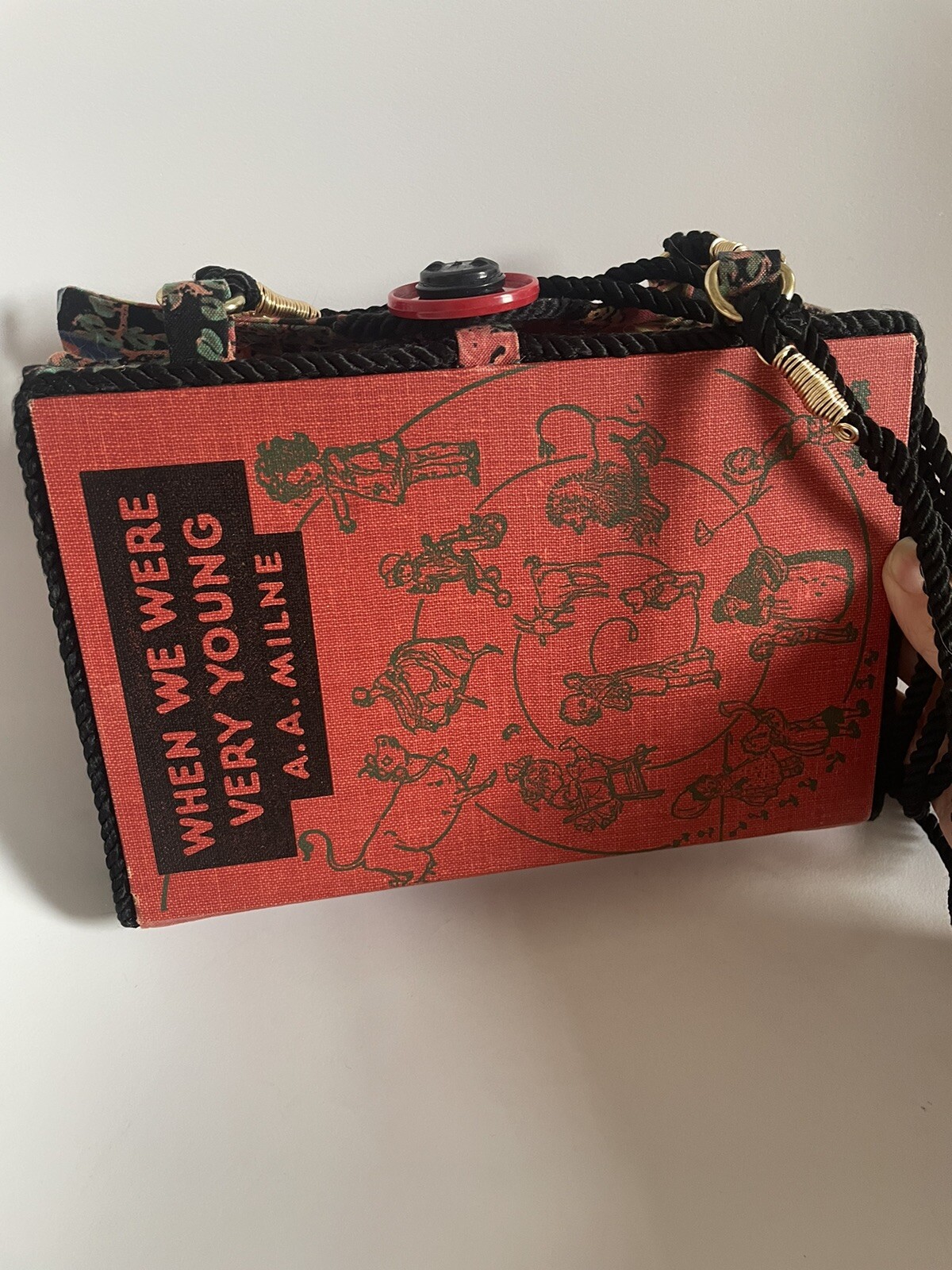 Beez By Scranton vintage book purse handmade eBay