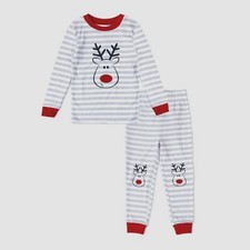 Jolly Jammies Matching Family Christmas PJ's Sleepwear Set, 2-Piece, Size: 12