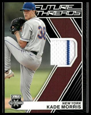 2023 Panini Elite Extra Edition #FT-KM Kade Morris Future Threads New York Mets