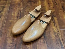 Perfecta Marque Deposee Made in France Wood Shoe Tree Pair - Size EUR 40