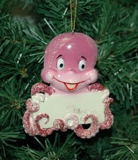 Male Octopus, Nautical Christmas Ornament