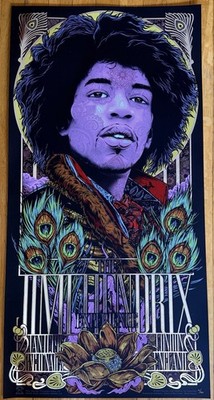 The Jimi Hendrix Experience Bag O Nails 1967 Lava Foil 2/50
