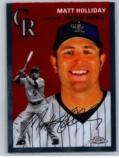 2023 Topps Chrome Platinum Anniversary #123 Matt Holliday