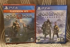 God of War Ragnarok & God of War (Sony Playstation 4, PS4) Both Tested And Play