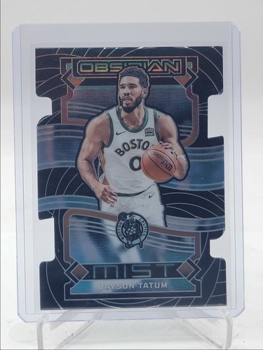JAYSON TATUM 2023-24 OBSIDIAN MIST DIE CUT CASE HIT SP CELTICS #21 Q3464