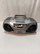 Phillips AZ1030 Portable AM/FM Radio CD Cassette Player Tested Working