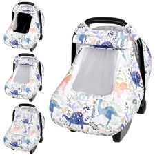 Pea Pod Car Seat Cover Baby Boy, Infant Car Seat Canopy Covers for Newborn wi...