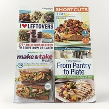 Weight Watchers Cookbook Lot Of 4 Books Healthy Recipes Meal Prep Shortcuts WW