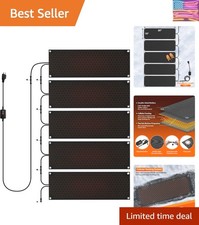 Heated Snow Melting Mats Outdoor, 10 x 30 Inch Heated Outdoor Mats, Snow and ...