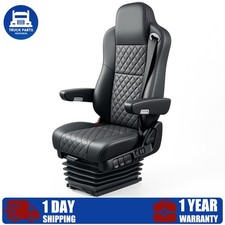 For Peterbilt Kenworth Freightliner Volvo Universal Truck Air Ride Lumbar Seat