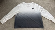 Under Armour Women  s Rival Terry Gradient Crew Lightweight Sweatshirt Ombr  1X