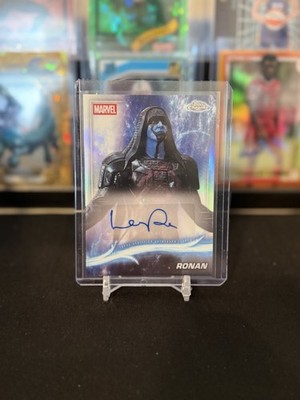 2025 Topps Chrome Marvel Studios Lee Pace as Ronan Auto #AA-LP Refractor