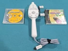 🐠Dreamcast Fishing Reel Rod Controller HKT-8700 WITH Bass Fishing 1 & 2 CLEAN🐠