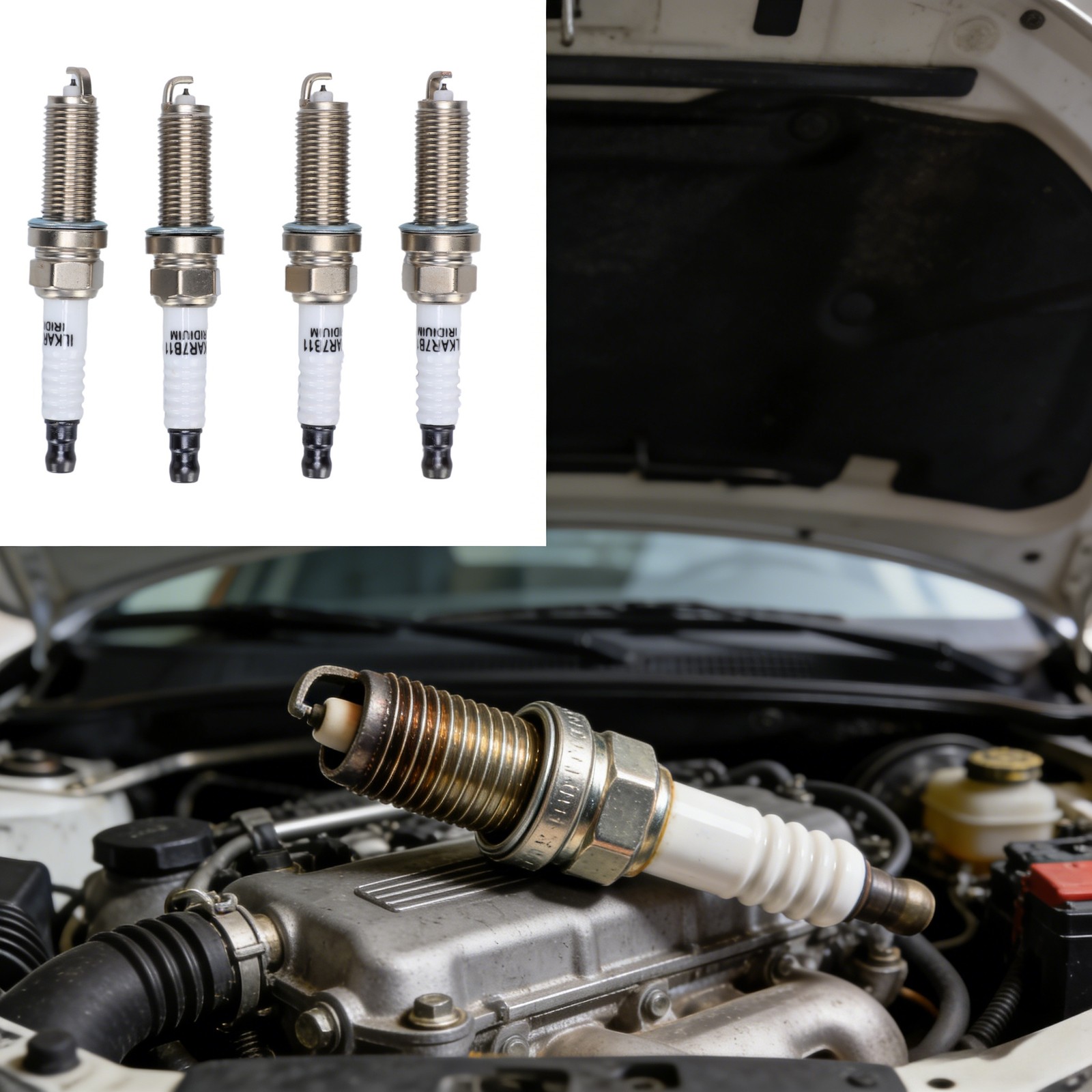 For Toyota Lexus Vehicles 4-Pack Spark Plugs 90919-01253