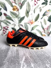 Vintage Adidas Argentina Men's Football Cleats Boots MadeInYugoslavia Orange