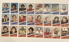 1976 Wonder Bread All-Star Series 1-24 NFL Craig Morton Franco And Cliff Harris