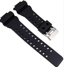 Genuine CASIO G Shock Watch Band Strap GA100-1A4CR Original Black Rubber GA110