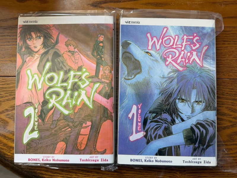 Wolf's Rain Volume 1 & 2 Manga English Paperback