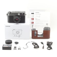 Fujifilm X Half Charcoal Silver Compact Digital Camera 2300 Shutter Count