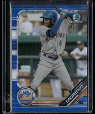 2019 Bowman Chrome #BCP-197 Hansel Moreno Prospects Blue Refractor #/150